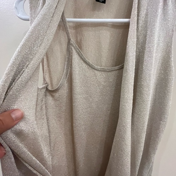 Shimmery, cream-coloured top - Picture 5 of 5